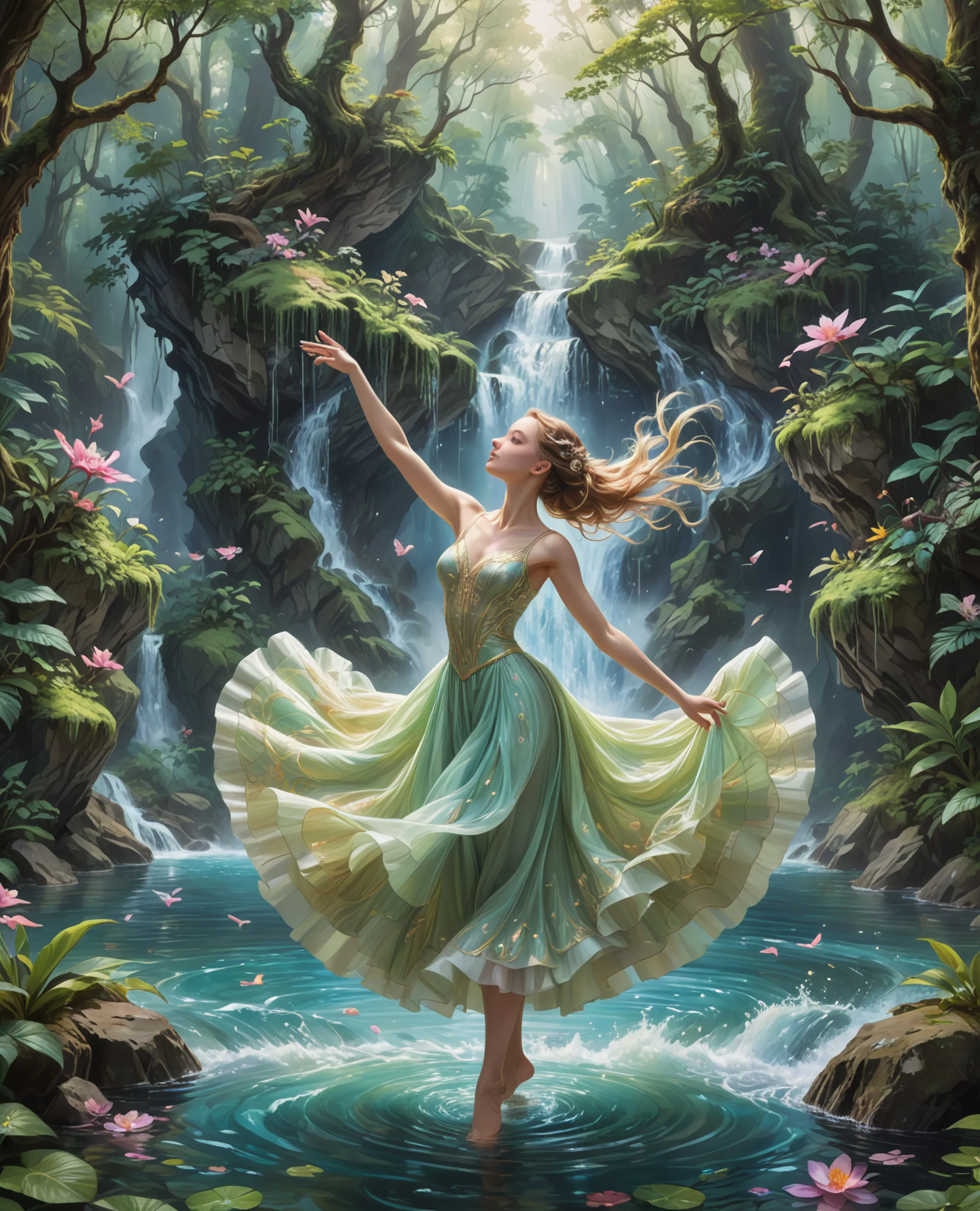 fantasy world filled whimsical - Free AI Photo Generator - starryai