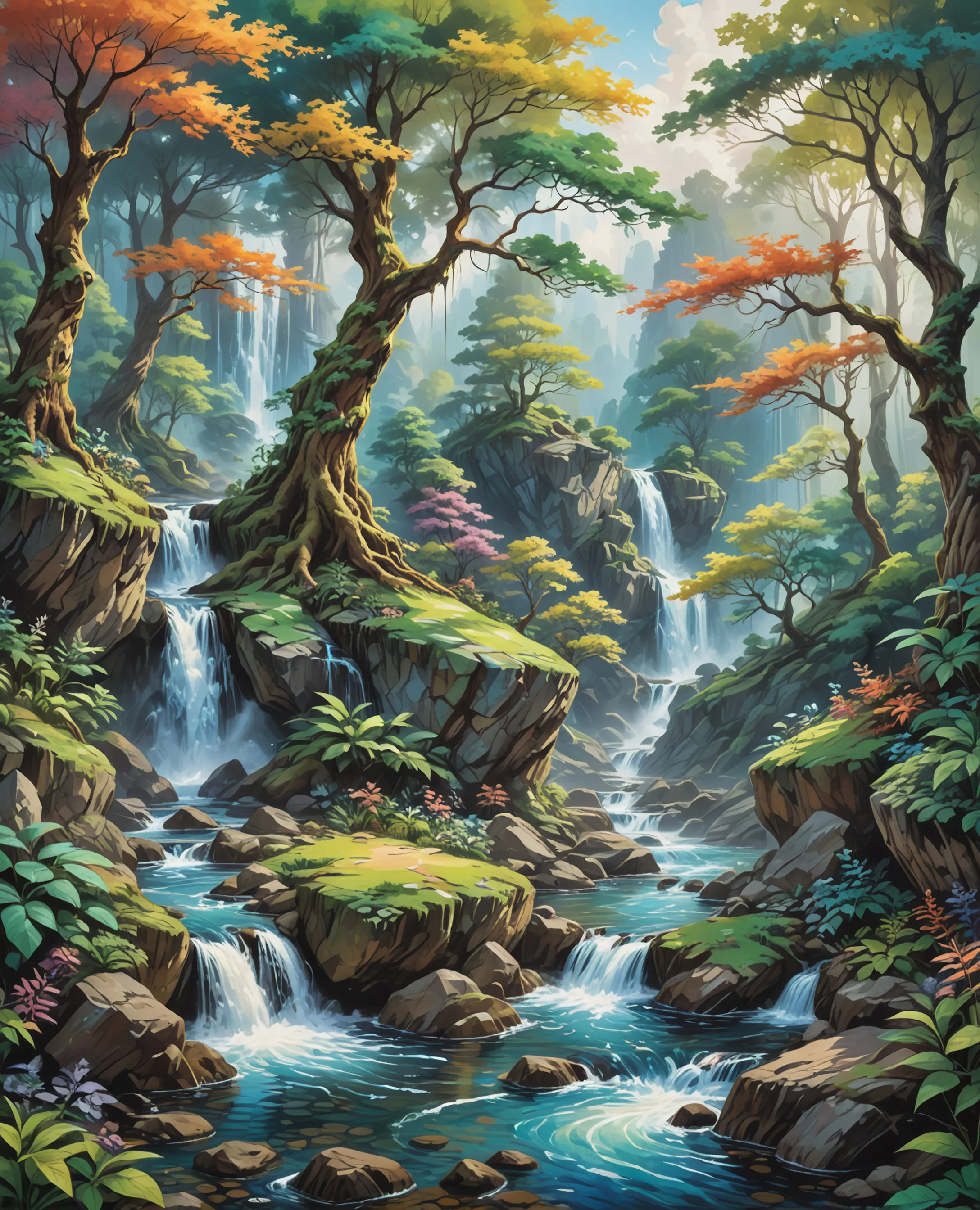 fantasy world filled whimsical - Free AI Photo Generator - starryai