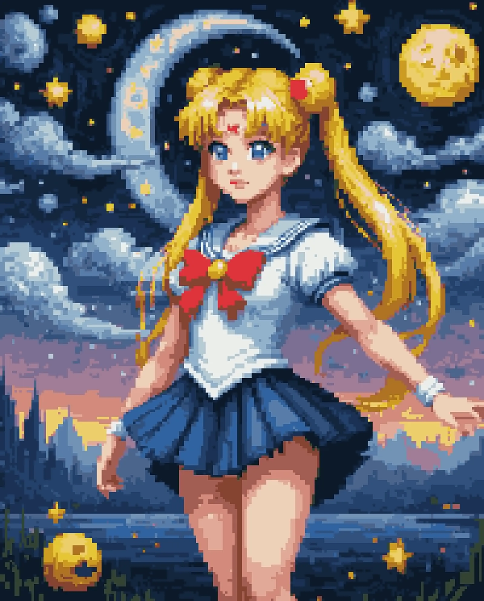 Starry sailor - Free AI Photo Generator - starryai