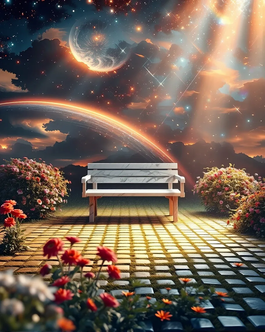 A heavenly rainbow background a - Free AI Photo Generator - starryai