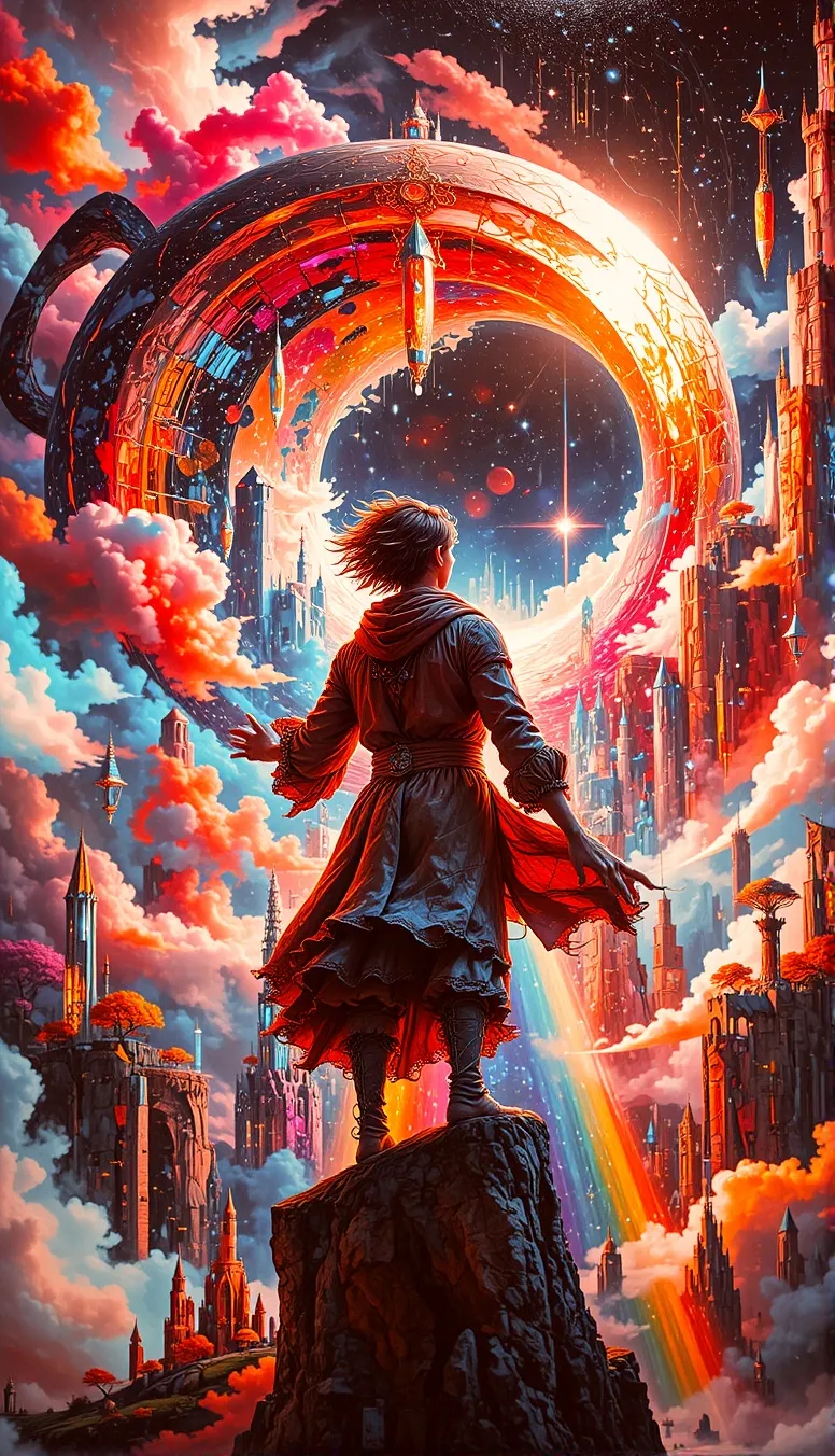 A breathtaking digital painting - Free AI Photo Generator - starryai