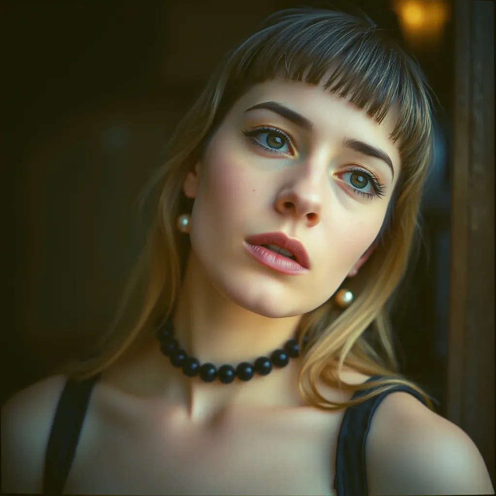 A uniquely beautiful woman, film - Free AI Photo Generator - starryai