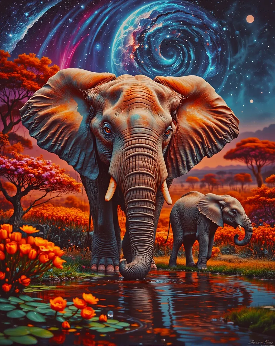 A captivating painting portraying - Free AI Photo Generator - starryai