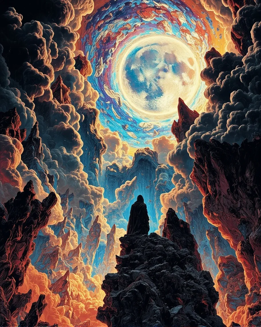 A breathtaking digital painting - Free AI Photo Generator - starryai