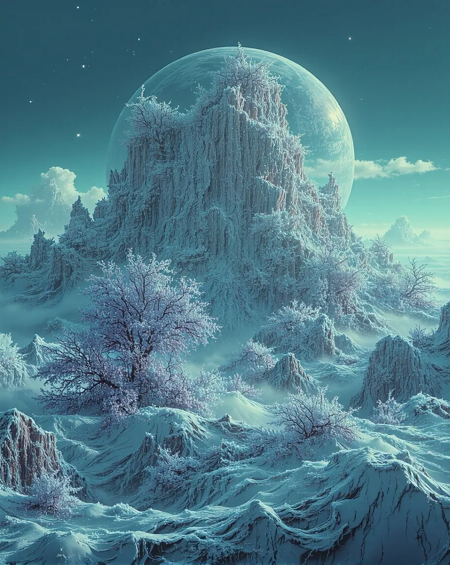 winterscape - Free AI Photo Generator - starryai