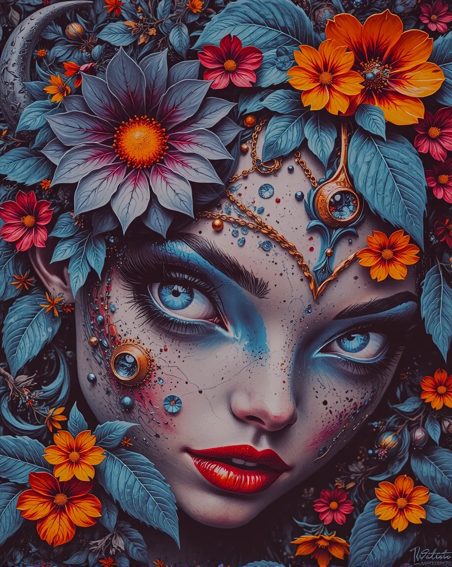 Vibrant Visions - Free AI Photo Generator - starryai
