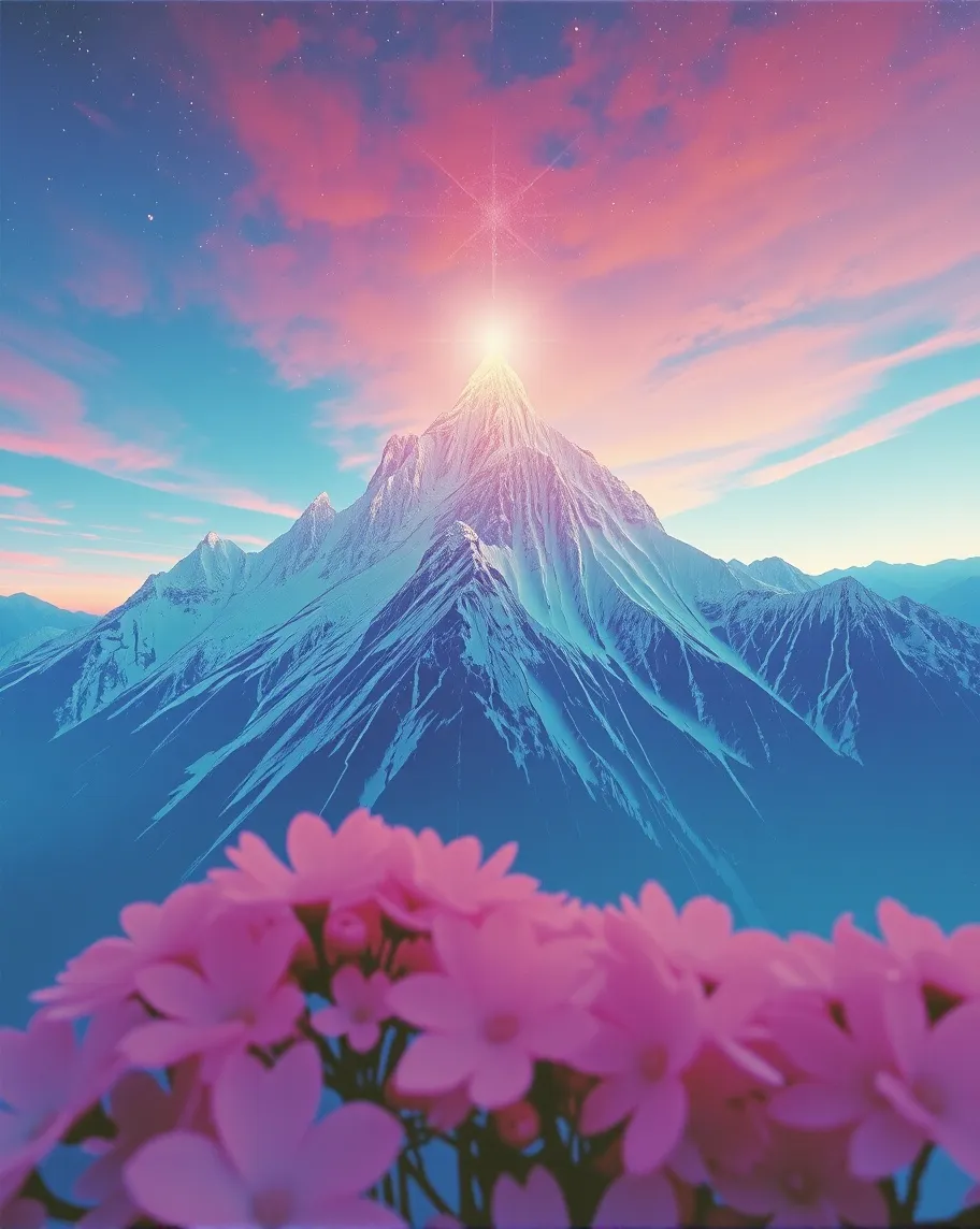 Mystic Mountains - Free AI Photo Generator - starryai