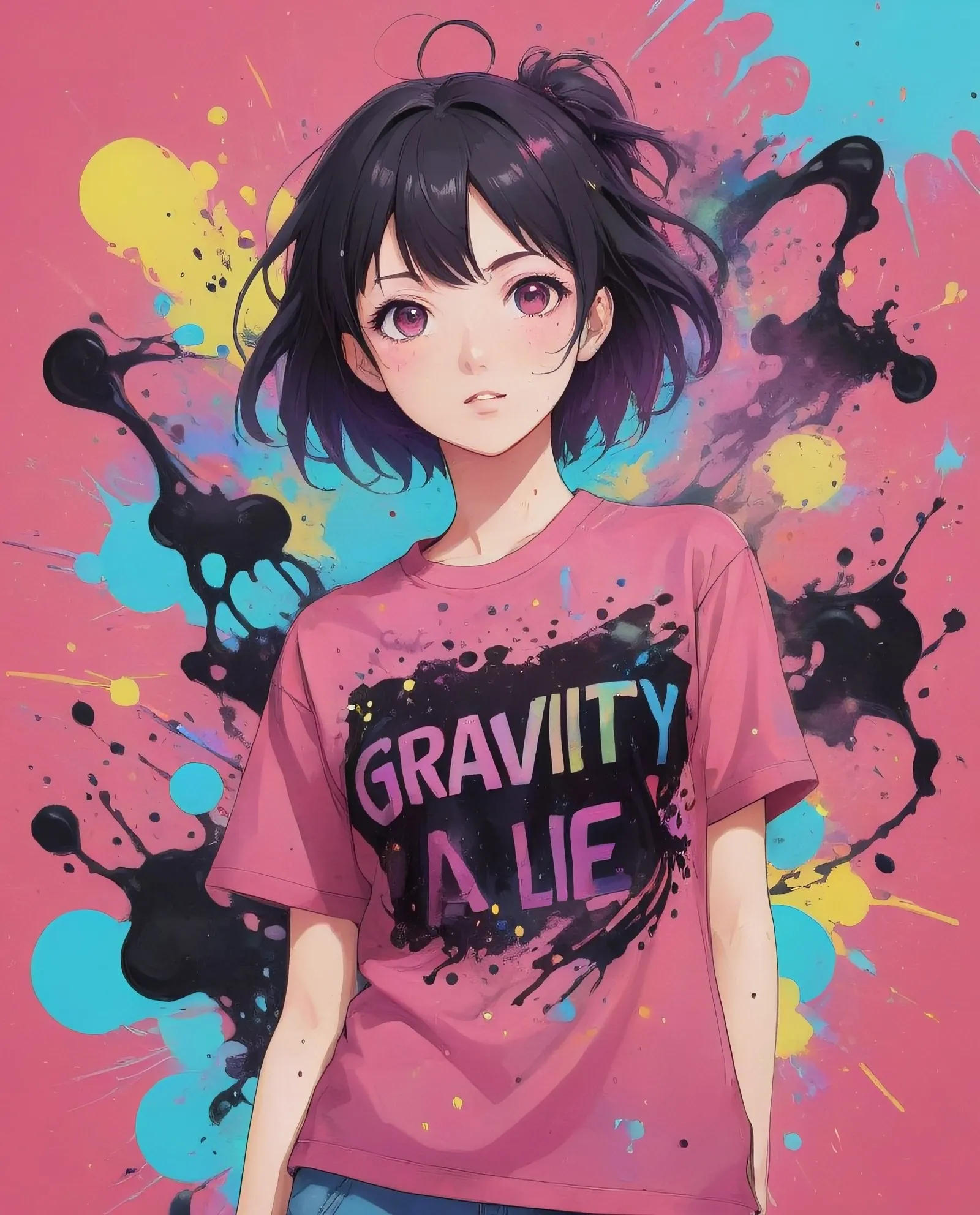 Gravity Is A Lie T-shirt