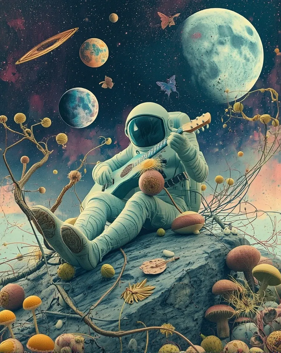 stranded space - Free AI Photo Generator - starryai
