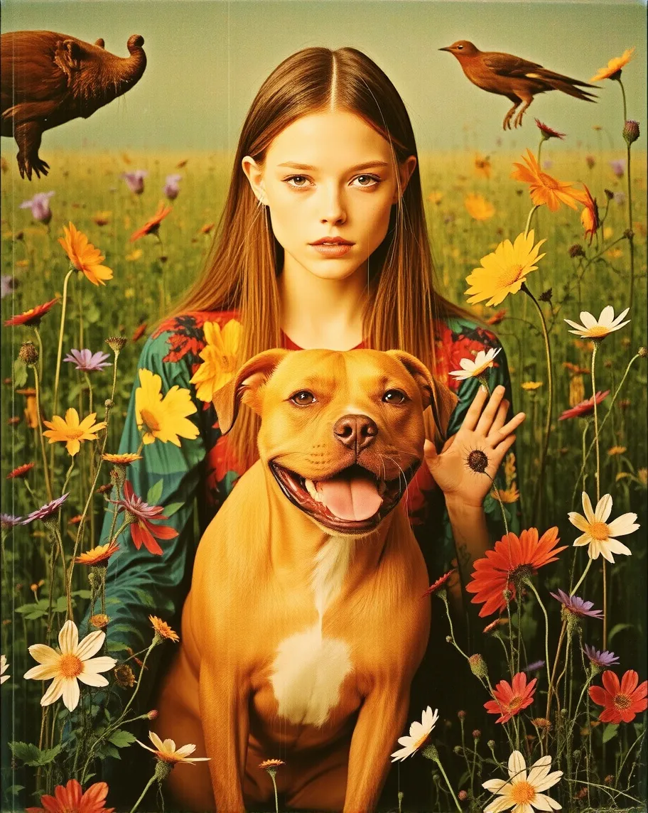A young woman light brown hair - Free AI Photo Generator - starryai