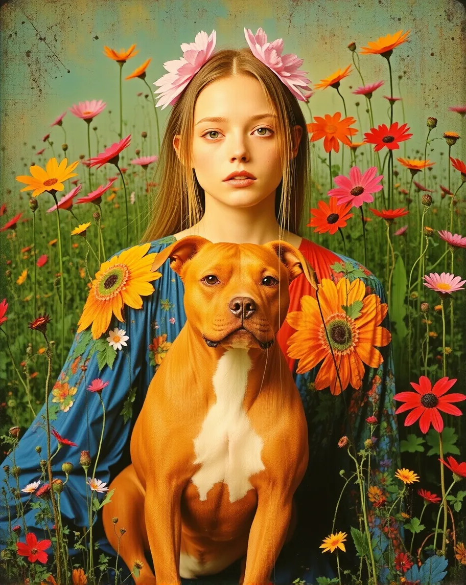 A young woman light brown hair - Free AI Photo Generator - starryai