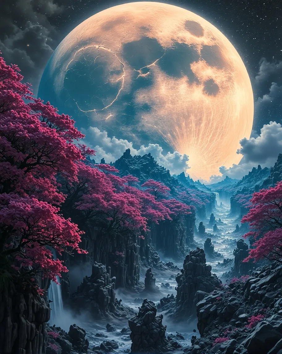 Valley Shadows - Free AI Photo Generator - starryai