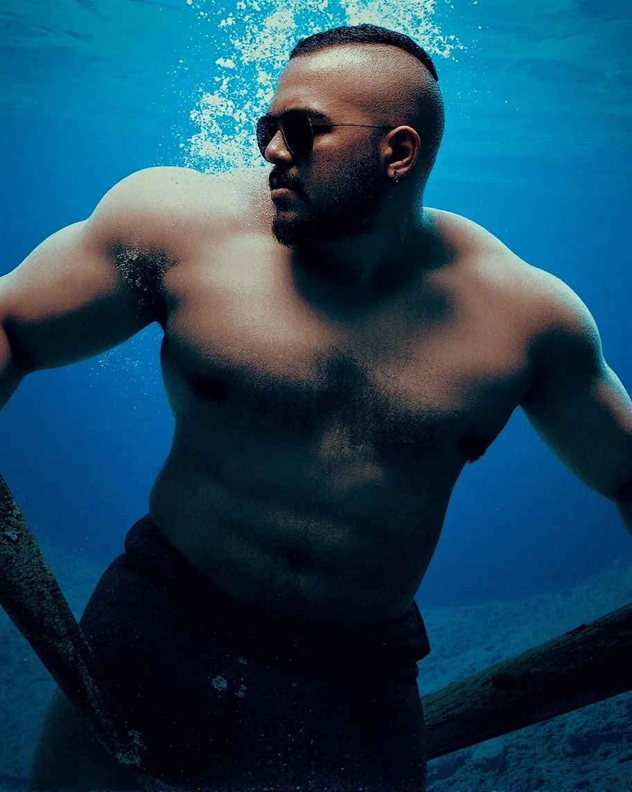 Deep inside Atlantic ocean, shot, - Free AI Photo Generator - starryai