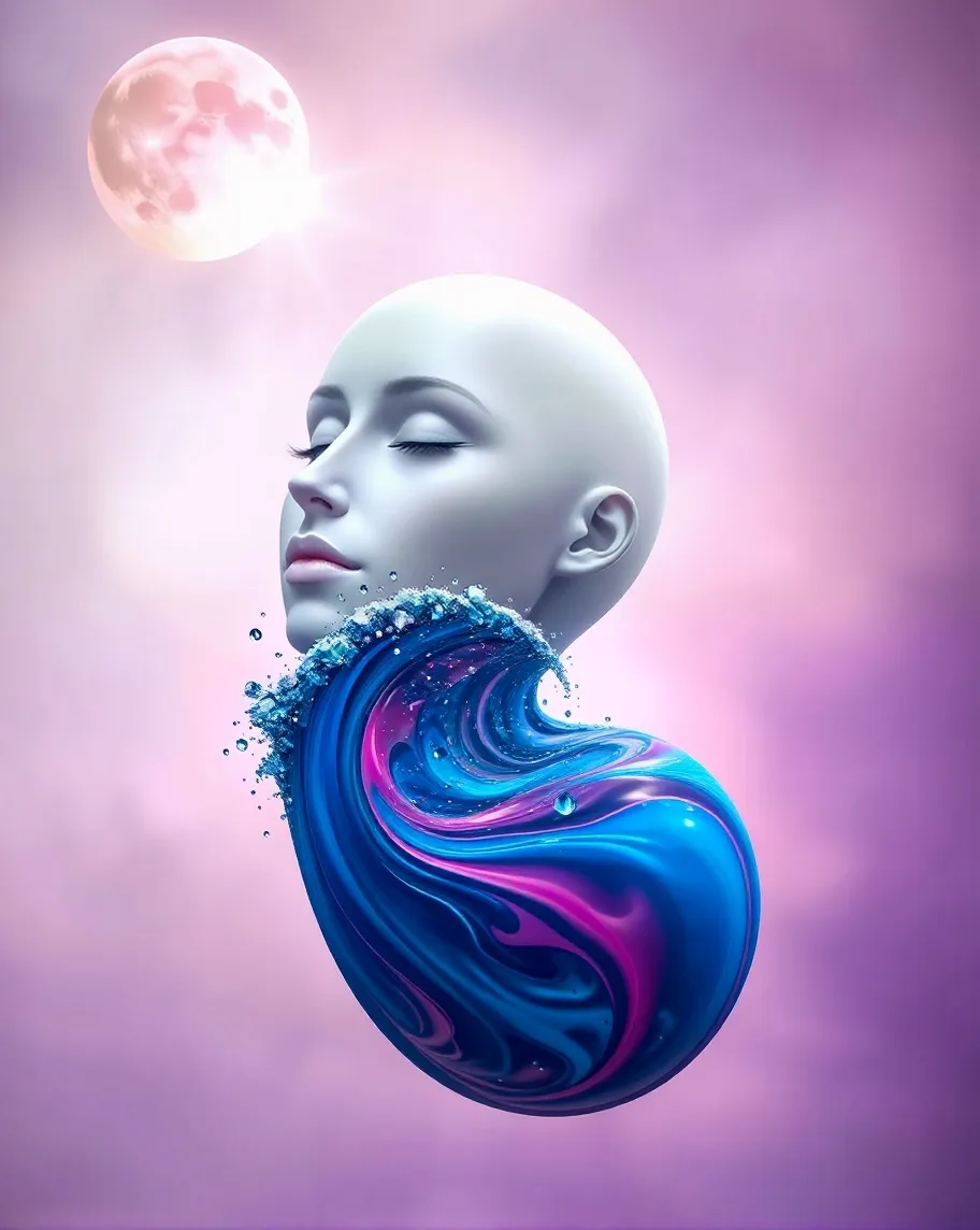 Create a surreal digital artwork - Free AI Photo Generator - starryai