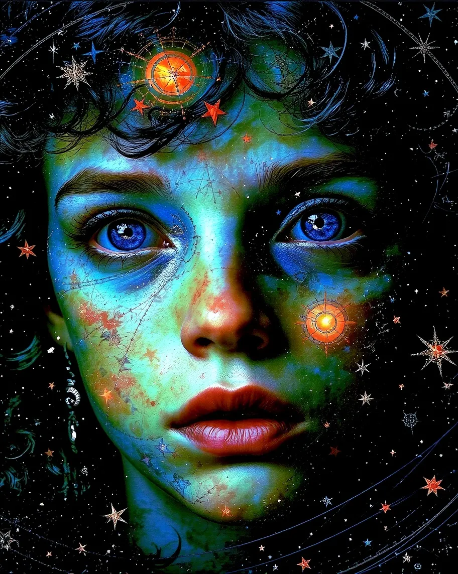 enchanting fusion art cosmos this - Free AI Photo Generator - starryai