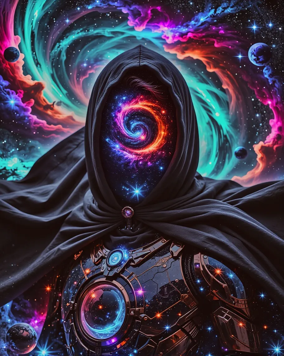 Create a close-up image a Cosmic - Free AI Photo Generator - starryai