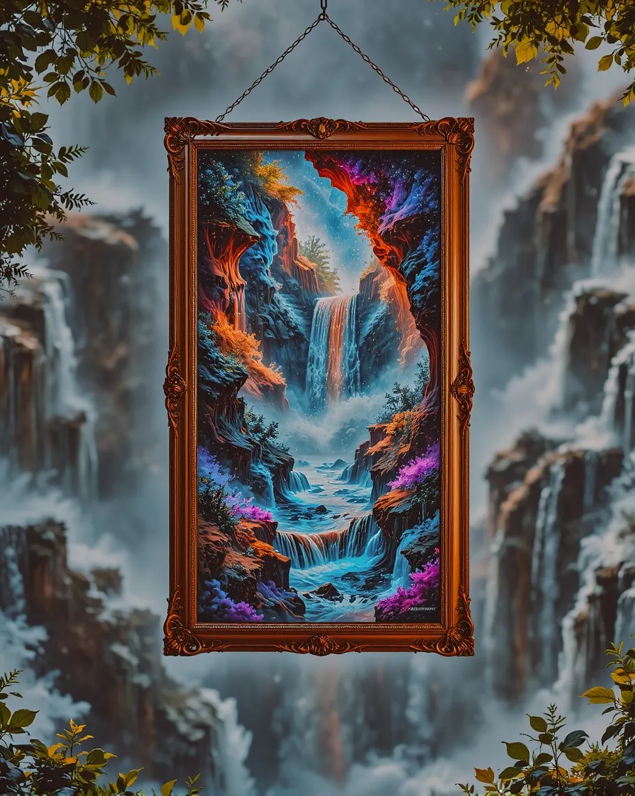 A surreal scene a large, ornate - Free AI Photo Generator - starryai