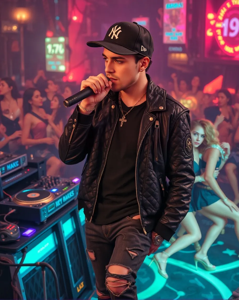 White Boy Pfp Rapper A white male rapper his late 20s - Free AI Photo Generator - starryai