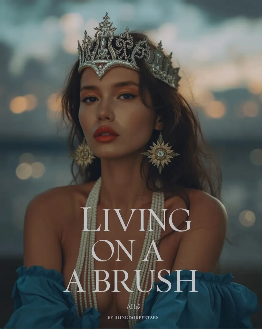 Inspired Living On A Brush - Free AI Photo Generator - starryai