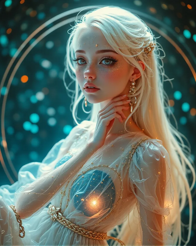 A high-fashion beauty portrait - Free AI Photo Generator - starryai