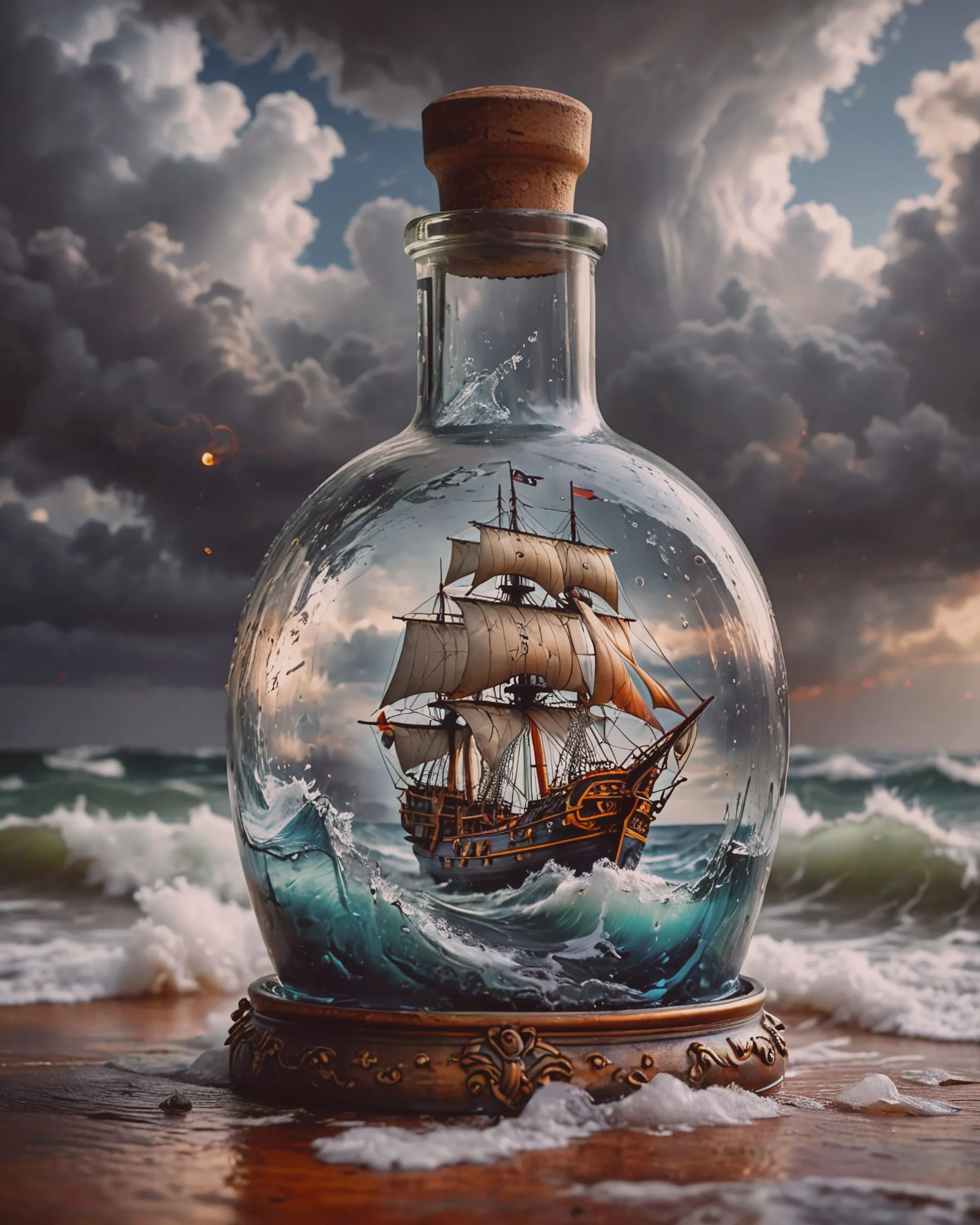 photographic digital painting - Free AI Photo Generator - starryai
