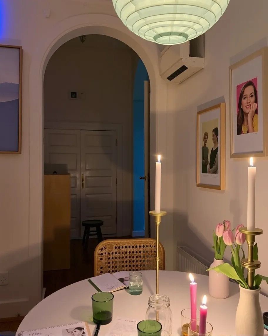 A cozy artistic indoor dining at - Free AI Photo Generator - starryai