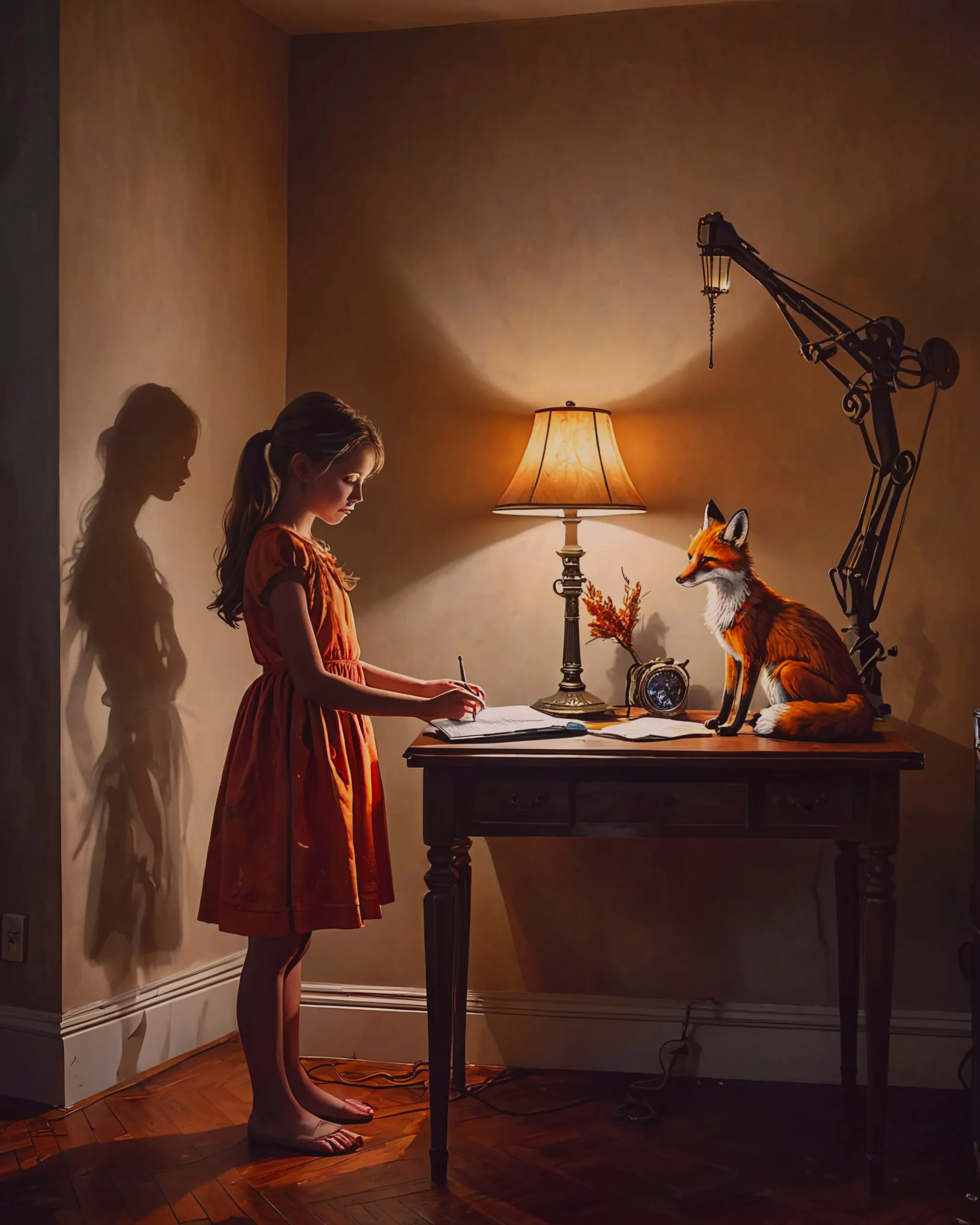digital painting a young girl a - Free AI Photo Generator - starryai