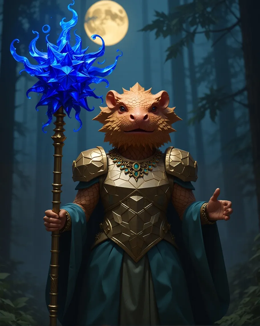 3D render anthropomorphic goddess - Free AI Photo Generator - starryai