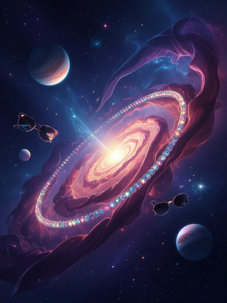 Closet Nebula A glowing cosmic - Free AI Photo Generator - starryai