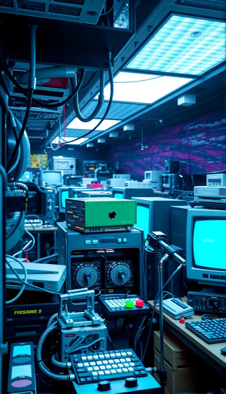 'a time capsule 80s computer - Free AI Photo Generator - starryai