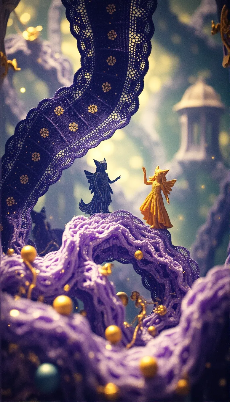 'a whimsical illustration a world - Free AI Photo Generator - starryai