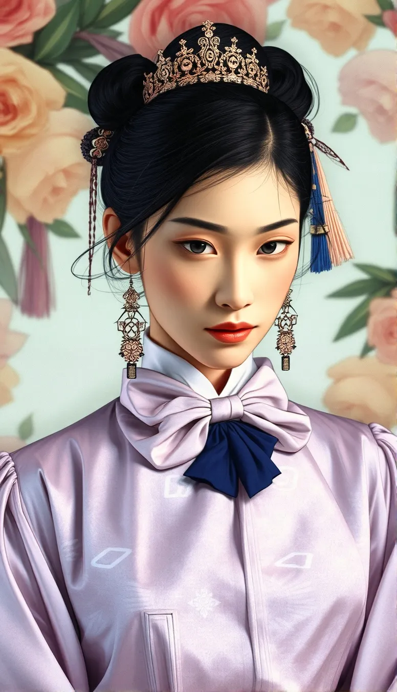 'a close-up portrait a young made - Free AI Photo Generator - starryai