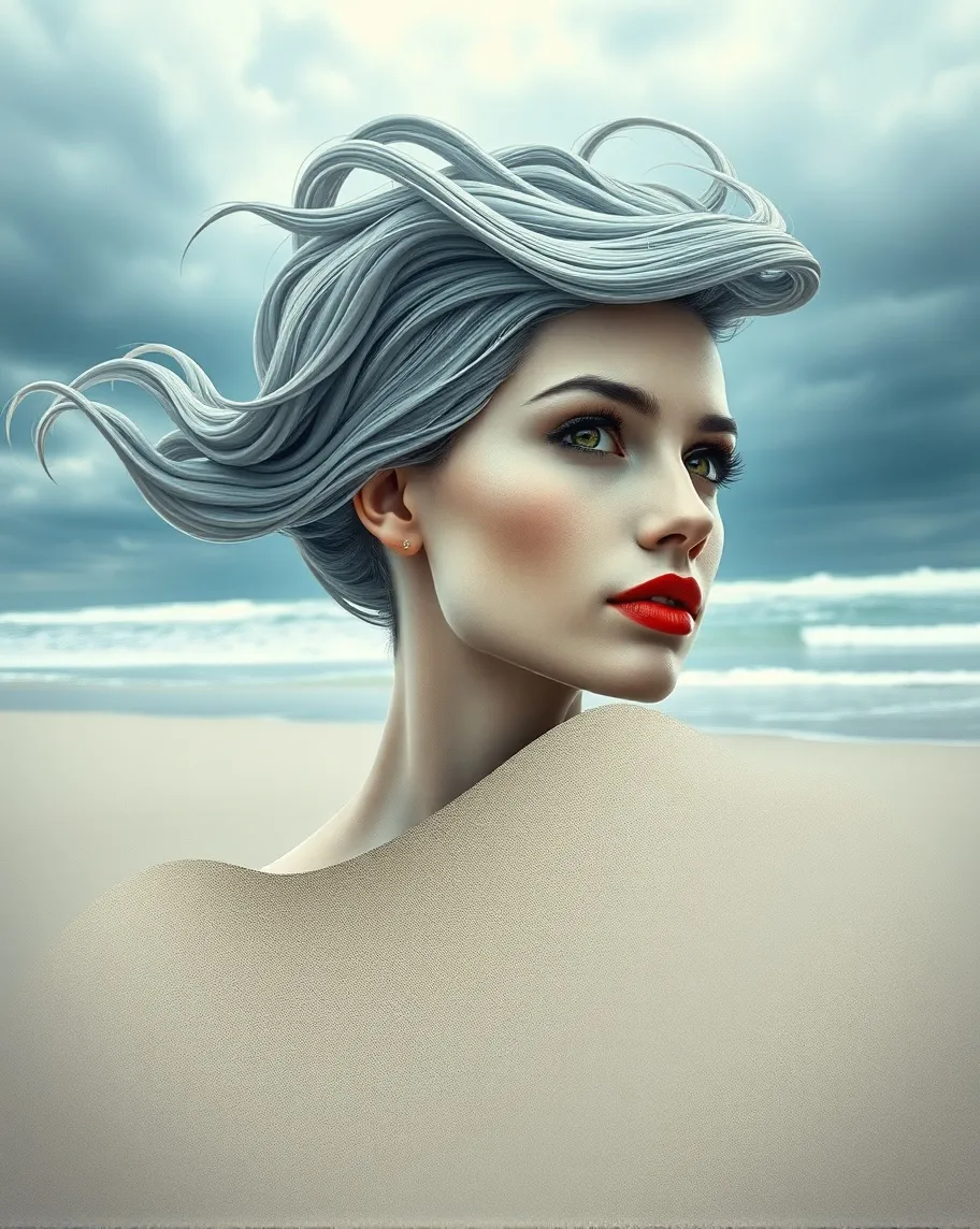 A surrealistic HD digital artwork - Free AI Photo Generator - starryai
