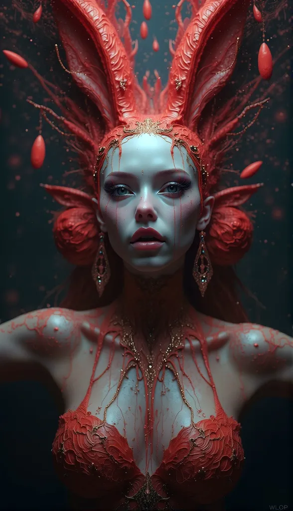 Jessica Rabbit Ai Digital painting Jessica Rabbit - Free AI Photo Generator - starryai