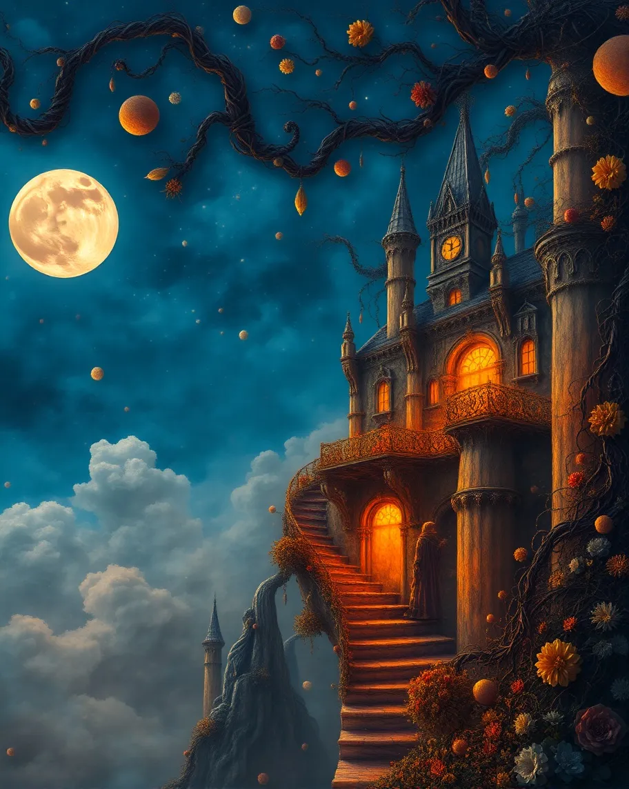 enchanting landscape featuring - Free AI Photo Generator - starryai