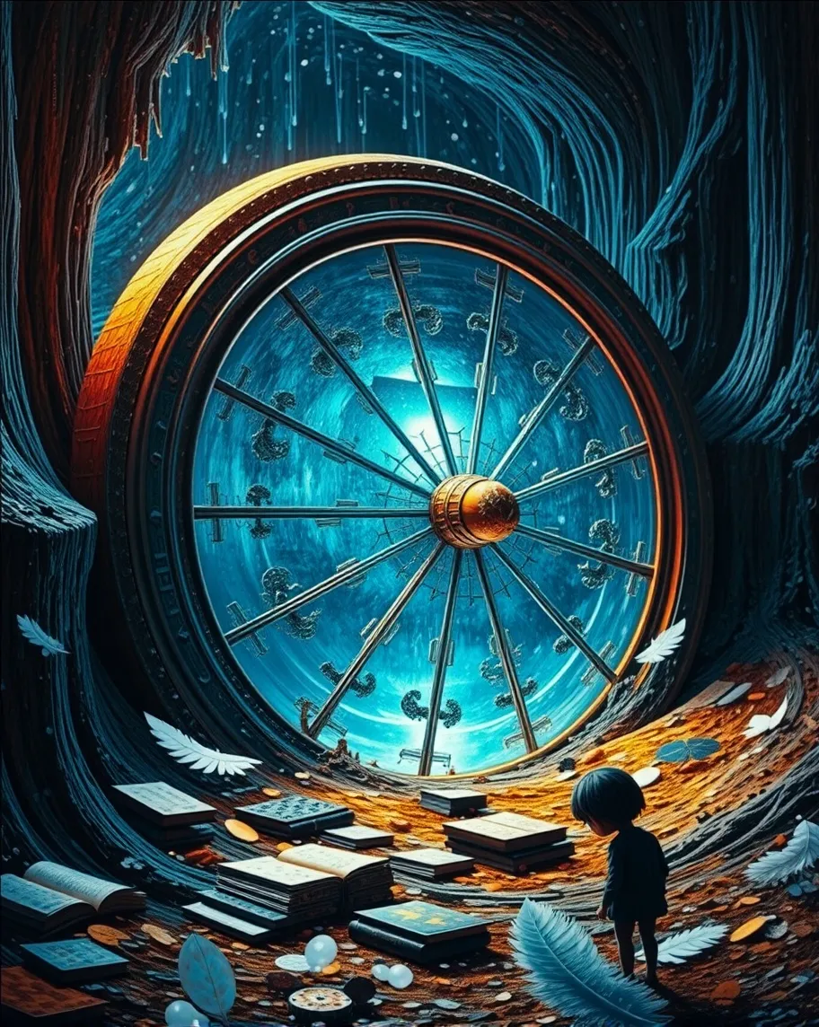 Illustrate a surreal scene a made - Free AI Photo Generator - starryai