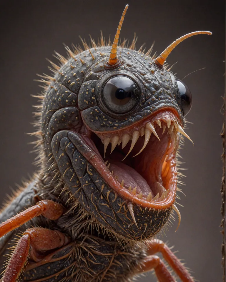 Hunched Over Insect