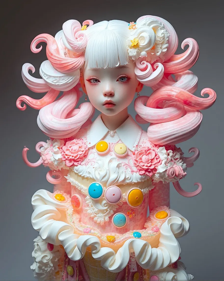 Candy Girl - Free AI Photo Generator - starryai