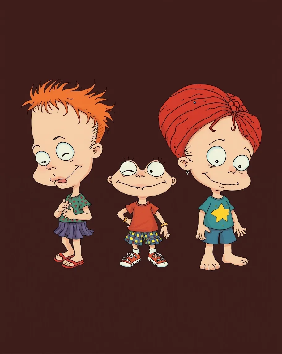 Rugrats cartoon - Free AI Photo Generator - starryai