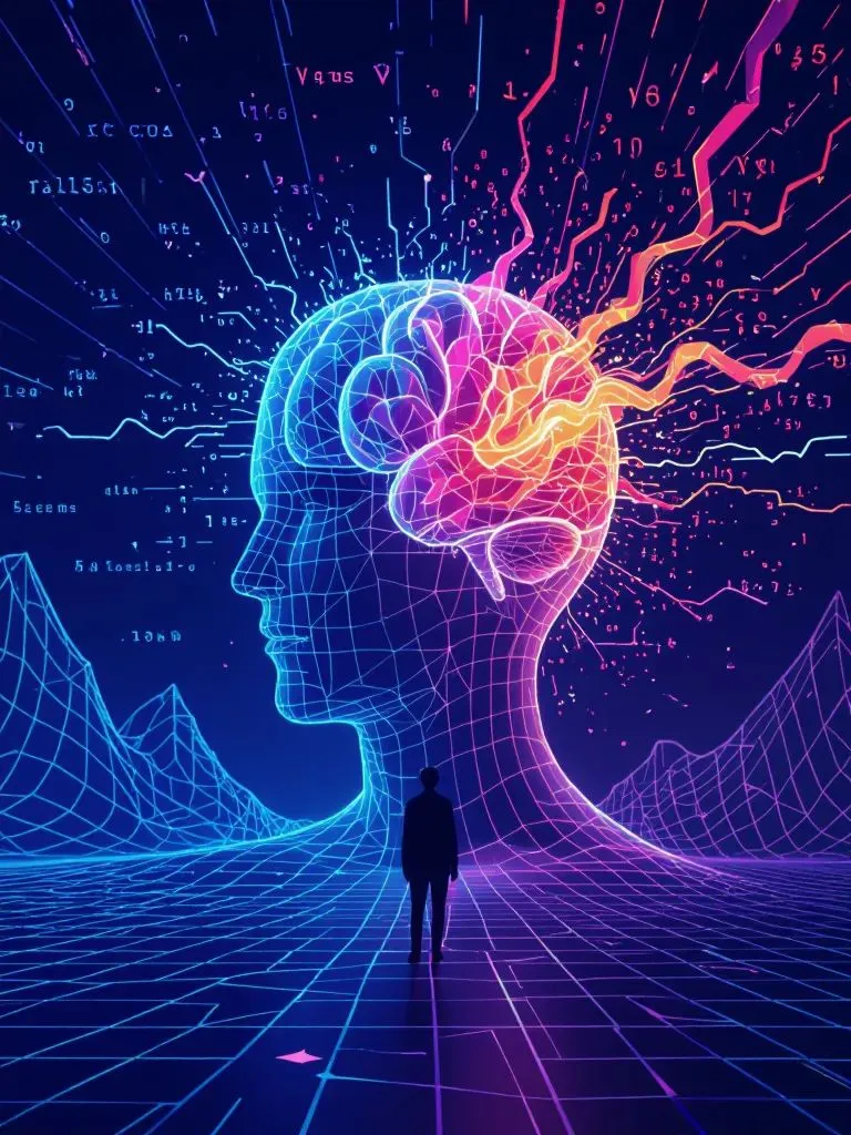 Imagine a world where thoughts as - Free AI Photo Generator - starryai