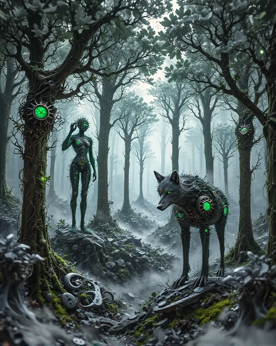 Clockwork Forest Unwritten & Lord - Free AI Photo Generator - starryai