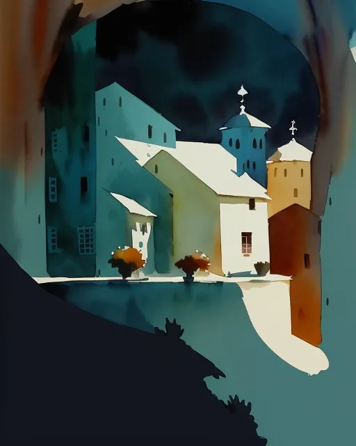 painted watercolor - Free AI Photo Generator - starryai