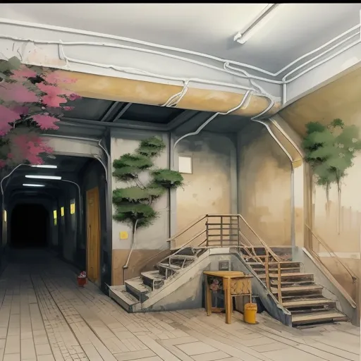 Image underground school Kharkiv - Free AI Photo Generator - starryai
