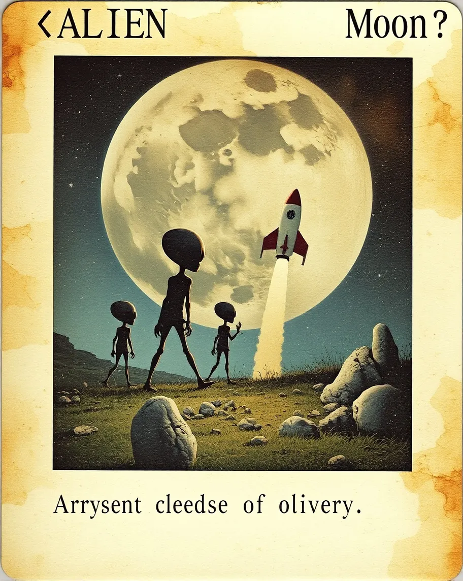 Moon Asf ASF : EST Trip Moon! - Free AI Photo Generator - starryai