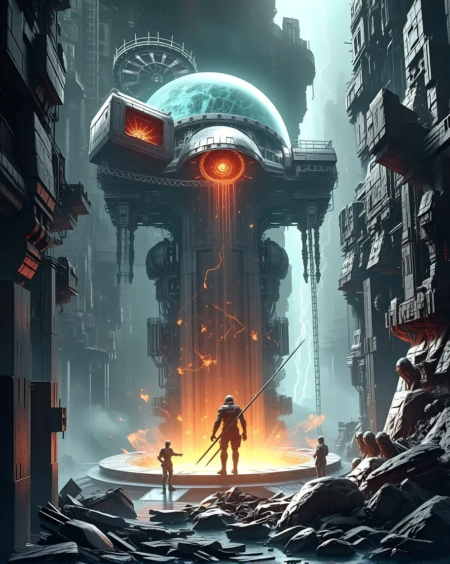 Aether Forge Description: The - Free AI Photo Generator - starryai