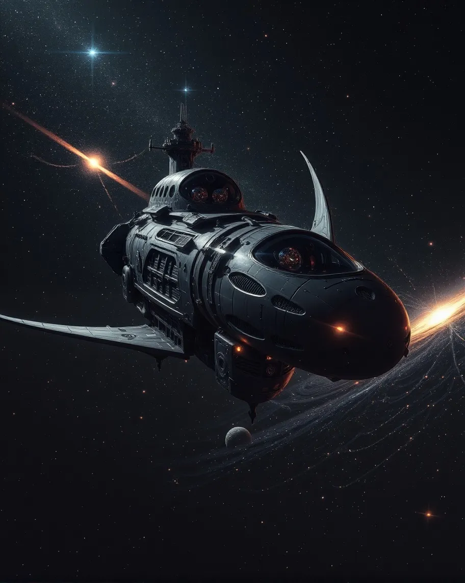 deep space, a massive Mythical - Free AI Photo Generator - starryai