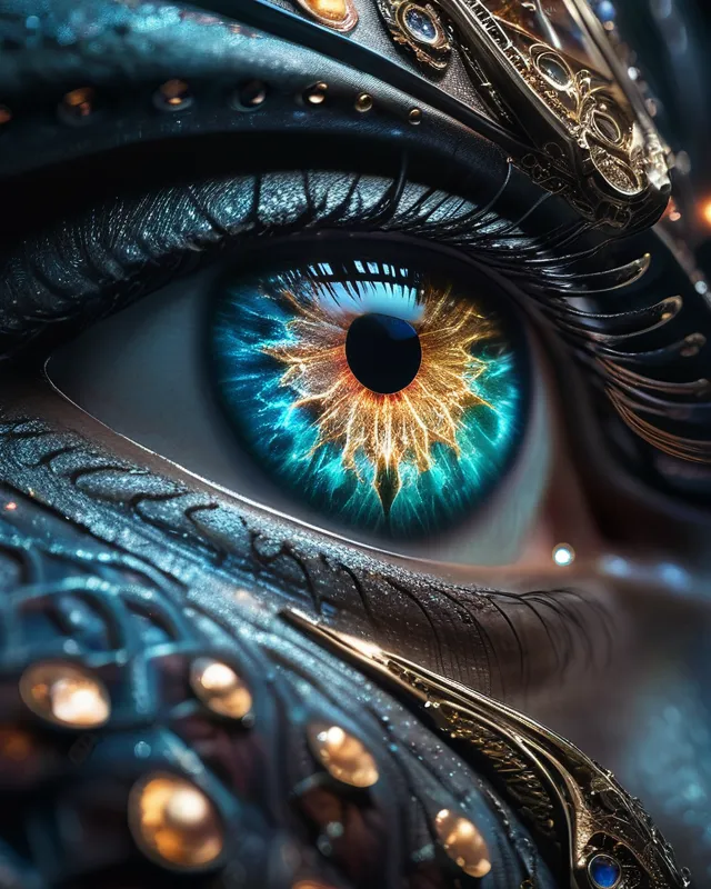 "Ethereal beings a cosmic fantasy - Free AI Photo Generator - starryai
