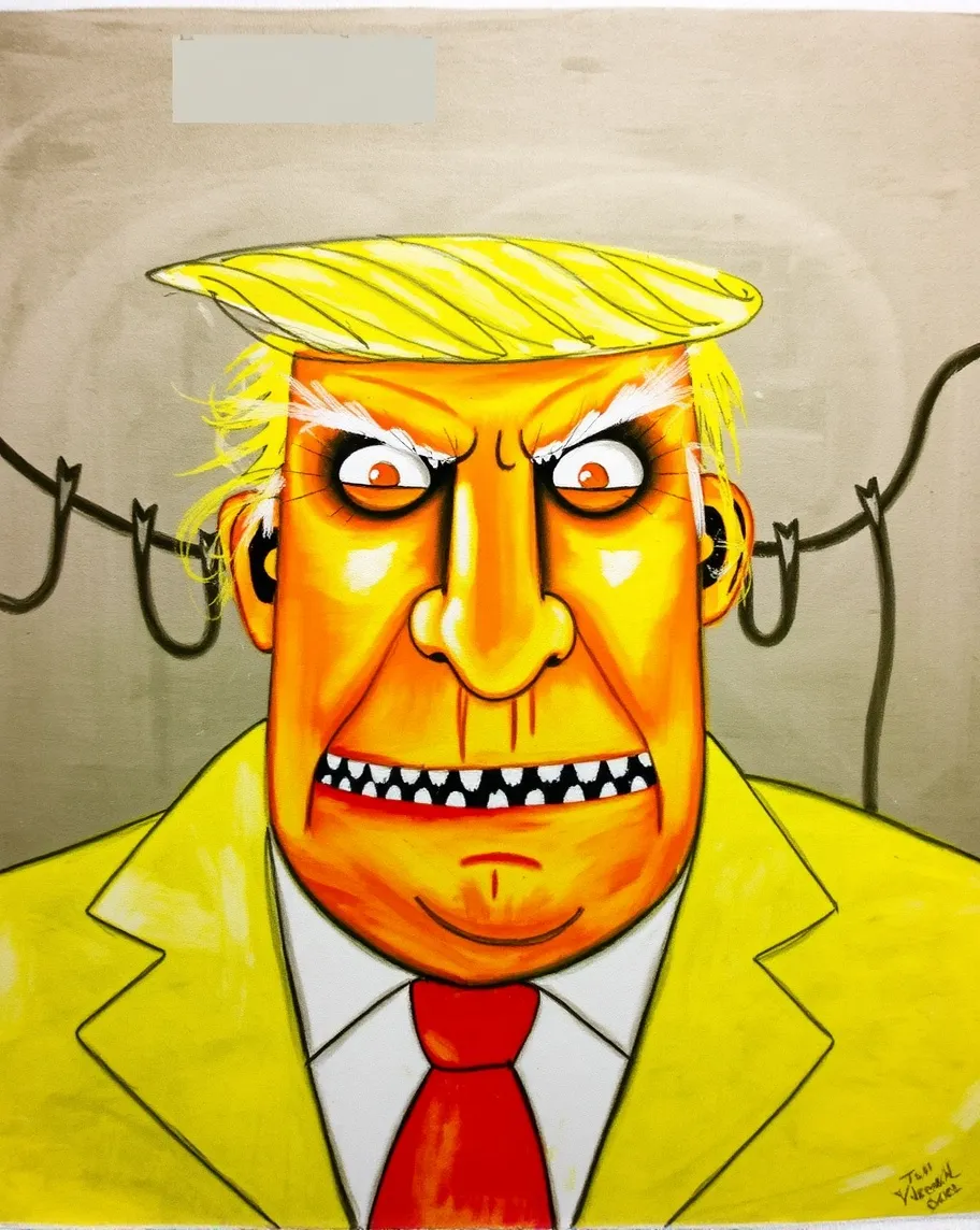 Random Making President Drawing A hand drawn portrait president - Free AI Photo Generator - starryai