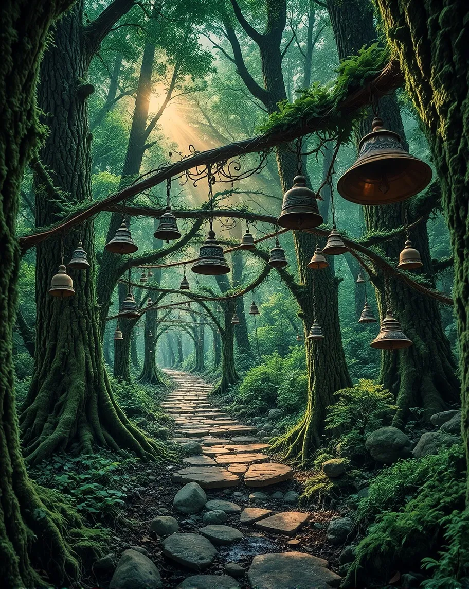 Path Bells - Free AI Photo Generator - starryai