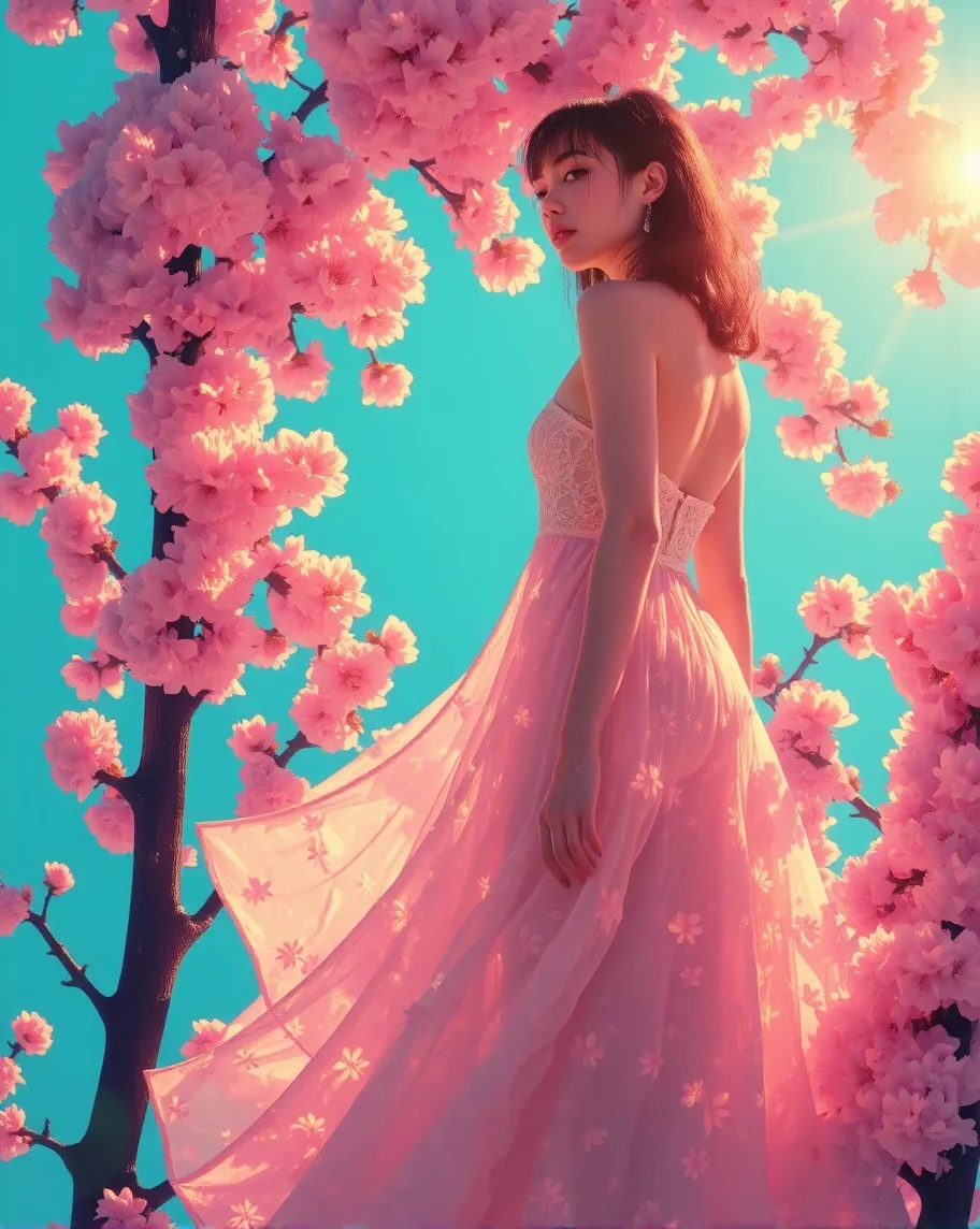 digital painting a woman a amid - Free AI Photo Generator - starryai